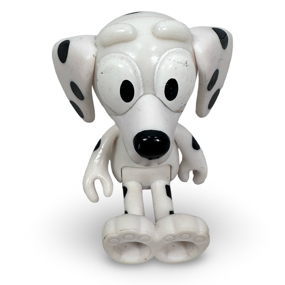 Bluey Chloe Dalmatian 2.5 inch Articulated Mini Action Figure Toy White Black